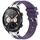 Per Honor Watch Dream 22mm Quick Release Fibbia Argentata Cinturino Orologio in Silicone Reale (Viola) Per Honor Watch Dream 22mm Quick Release Fibbia Argentata Cinturino Orologio in Silicone Reale (Viola)