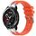 Per Honor Watch GS Pro 22mm Quick Release Fibbia Argentata Cinturino per Orologio in Silicone Reale (Arancione) Per Honor Watch GS Pro 22mm Quick Release Fibbia Argentata Cinturino per Orologio in Silicone Reale (Arancione)