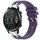 Per Honor Magic Watch 2 46mm 22mm Quick Release Fibbia Argentata Cinturino Orologio in Silicone Reale (Viola) Per Honor Magic Watch 2 46mm 22mm Quick Release Fibbia Argentata Cinturino Orologio in Silicone Reale (Viola)