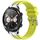 Per Honor Magic Watch 22mm Quick Release Silver Buckle Royal Silicone Watch Band (Vital Yellow) Per Honor Magic Watch 22mm Quick Release Silver Buckle Royal Silicone Watch Band (Vital Yellow)
