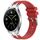 Per Xiaomi Watch 2 22mm Quick Release Silver Buckle Royal Silicone Watch Band (Rosso) Per Xiaomi Watch 2 22mm Quick Release Silver Buckle Royal Silicone Watch Band (Rosso)