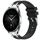 Per Xiaomi Watch S2 22mm Quick Release Silver Buckle Royal Silicone Watch Band (Nero) Per Xiaomi Watch S2 22mm Quick Release Silver Buckle Royal Silicone Watch Band (Nero)