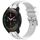 Per Xiaomi Watch S1 Pro 22mm Quick Release Silver Buckle Royal Silicone Watch Band (Bianco) Per Xiaomi Watch S1 Pro 22mm Quick Release Silver Buckle Royal Silicone Watch Band (Bianco)