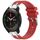 Per Xiaomi Watch S1 Pro 22mm Quick Release Silver Buckle Royal Silicone Watch Band (Rosso) Per Xiaomi Watch S1 Pro 22mm Quick Release Silver Buckle Royal Silicone Watch Band (Rosso)