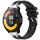 Per Xiaomi Watch S1 Active 22mm Quick Release Silver Buckle Royal Silicone Watch Band (Nero) Per Xiaomi Watch S1 Active 22mm Quick Release Silver Buckle Royal Silicone Watch Band (Nero)