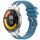 Per Xiaomi Watch Color 2 22mm Quick Release Silver Buckle Royal Silicone Watch Band (blu mare) Per Xiaomi Watch Color 2 22mm Quick Release Silver Buckle Royal Silicone Watch Band (blu mare)