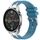 Per Xiaomi Watch Color 22mm Quick Release Silver Buckle Royal Silicone Watch Band (blu mare) Per Xiaomi Watch Color 22mm Quick Release Silver Buckle Royal Silicone Watch Band (blu mare)