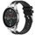 Per Xiaomi Watch Color 22mm Quick Release Silver Buckle Royal Silicone Watch Band (Nero) Per Xiaomi Watch Color 22mm Quick Release Silver Buckle Royal Silicone Watch Band (Nero)