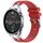 Per Xiaomi Watch Color 22mm Quick Release Silver Buckle Royal Silicone Watch Band (Rosso) Per Xiaomi Watch Color 22mm Quick Release Silver Buckle Royal Silicone Watch Band (Rosso)
