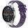 Per Xiaomi Watch Color 22mm Quick Release Silver Buckle Royal Silicone Watch Band (Viola) Per Xiaomi Watch Color 22mm Quick Release Silver Buckle Royal Silicone Watch Band (Viola)