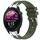Per Garmin Forerunner 255 Music 22mm Quick Release Silver Buckle Royal Silicone Watch Band (verde oliva) Per Garmin Forerunner 255 Music 22mm Quick Release Silver Buckle Royal Silicone Watch Band (verde oliva)