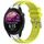 Per Garmin Forerunner 255 Music 22mm Quick Release Silver Buckle Royal Silicone Watch Band (Vital Yellow) Per Garmin Forerunner 255 Music 22mm Quick Release Silver Buckle Royal Silicone Watch Band (Vital Yellow)