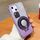 Per vivo S18 placcato gradiente glitter rotondo supporto TPU custodia per telefono (viola) Per vivo S18 placcato gradiente glitter rotondo supporto TPU custodia per telefono (viola)