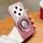 Per vivo X100 Pro Custodia per telefono in TPU con supporto rotondo glitterato sfumato placcato (rosa) Per vivo X100 Pro Custodia per telefono in TPU con supporto rotondo glitterato sfumato placcato (rosa)
