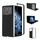 Per Xiaomi Mix Fold 4 Custodia per telefono in PU con struttura in fibra di carbonio e cornice nera (nera) Per Xiaomi Mix Fold 4 Custodia per telefono in PU con struttura in fibra di carbonio e cornice nera (nera)