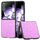 Per Xiaomi Mix Flip Custodia per telefono con glitter colorati con cornice nera (rosa scuro) Per Xiaomi Mix Flip Custodia per telefono con glitter colorati con cornice nera (rosa scuro)