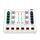 M8 Registrazione e canto Live Bluetooth Scheda audio Set, Colore: Bianco