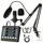 M8 Registrazione e canto Live Bluetooth Scheda audio Set, Colore: Nero + Nero Cantilever M8 Registrazione e canto Live Bluetooth Scheda audio Set, Colore: Nero + Nero Cantilever