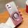 Custodia per telefono in TPU con supporto rotondo con glitter sfumato placcato per vivo Y21 / Y21s (rosa) Custodia per telefono in TPU con supporto rotondo con glitter sfumato placcato per vivo Y21 / Y21s (rosa)