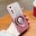 Per vivo Y73s / S7e 5G Custodia per telefono in TPU con supporto rotondo glitterato sfumato placcato (rosa) Per vivo Y73s / S7e 5G Custodia per telefono in TPU con supporto rotondo glitterato sfumato placcato (rosa)