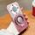 Per Honor X9a / X40 Custodia per telefono in TPU con supporto rotondo glitterato sfumato placcato (rosa) Per Honor X9a / X40 Custodia per telefono in TPU con supporto rotondo glitterato sfumato placcato (rosa)