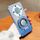 Per Honor X9a / X40 Custodia per telefono in TPU con supporto rotondo glitterato sfumato placcato (blu Sierra) Per Honor X9a / X40 Custodia per telefono in TPU con supporto rotondo glitterato sfumato placcato (blu Sierra)