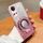Custodia per telefono in TPU con supporto rotondo glitterato sfumato placcato per Honor Play 30 Plus (rosa) Custodia per telefono in TPU con supporto rotondo glitterato sfumato placcato per Honor Play 30 Plus (rosa)