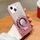 Custodia per telefono in TPU con supporto rotondo glitterato sfumato placcato per Honor Play 30 (rosa) Custodia per telefono in TPU con supporto rotondo glitterato sfumato placcato per Honor Play 30 (rosa)