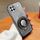 Custodia per telefono in TPU con supporto rotondo glitterato sfumato placcato per Honor Play 20 (nero) Custodia per telefono in TPU con supporto rotondo glitterato sfumato placcato per Honor Play 20 (nero)