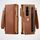 Per Samsung Galaxy Z Fold5 VIETAO RFID Portafoglio Custodia in Pelle per Telefono con Cinturino da Polso (Marrone) Per Samsung Galaxy Z Fold5 VIETAO RFID Portafoglio Custodia in Pelle per Telefono con Cinturino da Polso (Marrone)