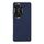 Custodia per telefono in pelle PU con trama incrociata e bordo argentato per Honor 200 (blu zaffiro) Custodia per telefono in pelle PU con trama incrociata e bordo argentato per Honor 200 (blu zaffiro)