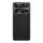 Per Redmi K70 Custodia per telefono in pelle PU con trama incrociata e bordo argentato (nero) Per Redmi K70 Custodia per telefono in pelle PU con trama incrociata e bordo argentato (nero)