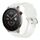 Per Huawei Watch 3 22mm Cinturino in TPU con diamanti lucidi trasparenti (bianco) Per Huawei Watch 3 22mm Cinturino in TPU con diamanti lucidi trasparenti (bianco)