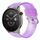 Per Huawei Watch3 22mm cinturino in TPU con diamanti lucidi trasparenti (viola) Per Huawei Watch3 22mm cinturino in TPU con diamanti lucidi trasparenti (viola)
