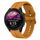 Per cinturino per orologio Garmin Forerunner 255 Music 22 mm in silicone (giallo ambra) Per cinturino per orologio Garmin Forerunner 255 Music 22 mm in silicone (giallo ambra)