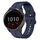 Per Garmin Vivoactive4 22mm cinturino in silicone con cinturino (blu navy) Per Garmin Vivoactive4 22mm cinturino in silicone con cinturino (blu navy)