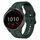 Per cinturino in silicone Garmin Vivoactive4 da 22 mm (verde scuro)