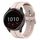 Per cinturino in silicone Garmin Vivoactive4 da 22 mm (rosa)