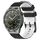 Per Huawei Watch GT 3 SE 22mm Cinturino in silicone bicolore con motivo a calcio (nero + bianco) Per Huawei Watch GT 3 SE 22mm Cinturino in silicone bicolore con motivo a calcio (nero + bianco)