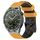 Per Huawei Watch GT 3 SE 22mm Cinturino in silicone bicolore con motivo a calcio (giallo + nero) Per Huawei Watch GT 3 SE 22mm Cinturino in silicone bicolore con motivo a calcio (giallo + nero)