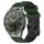Per Huawei Watch GT 3 SE 22mm Cinturino in silicone bicolore con motivo a calcio (verde militare + nero) Per Huawei Watch GT 3 SE 22mm Cinturino in silicone bicolore con motivo a calcio (verde militare + nero)