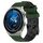 Per Huawei Watch GT3 Pro 46mm 22mm Cinturino in silicone bicolore con motivo a calcio (verde militare + nero) Per Huawei Watch GT3 Pro 46mm 22mm Cinturino in silicone bicolore con motivo a calcio (verde militare + nero)