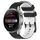 Per Huawei Watch 3 Pro Nuovo cinturino in silicone bicolore da 22 mm con motivo a calcio (nero + bianco) Per Huawei Watch 3 Pro Nuovo cinturino in silicone bicolore da 22 mm con motivo a calcio (nero + bianco)