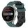 Per Huawei Watch 3 Pro 22mm Cinturino in silicone bicolore con motivo a calcio (verde oliva + nero) Per Huawei Watch 3 Pro 22mm Cinturino in silicone bicolore con motivo a calcio (verde oliva + nero)
