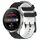 Per Huawei Watch 3 Pro 22mm Cinturino in silicone bicolore con motivo a calcio (nero + bianco) Per Huawei Watch 3 Pro 22mm Cinturino in silicone bicolore con motivo a calcio (nero + bianco)