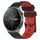 Per Huawei GT2 Pro 22mm Cinturino in silicone bicolore con motivo a calcio (nero + rosso) Per Huawei GT2 Pro 22mm Cinturino in silicone bicolore con motivo a calcio (nero + rosso)