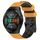 Per Huawei Watch GT 2E 22mm Cinturino in silicone bicolore con motivo a calcio (giallo + nero) Per Huawei Watch GT 2E 22mm Cinturino in silicone bicolore con motivo a calcio (giallo + nero)