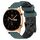 For Honor Watch GS 3 22mm Cinturino in silicone bicolore con motivo a calcio (verde oliva + nero) For Honor Watch GS 3 22mm Cinturino in silicone bicolore con motivo a calcio (verde oliva + nero)