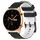For Honor Watch GS 3 22mm Cinturino in silicone bicolore con motivo a calcio (nero + bianco) For Honor Watch GS 3 22mm Cinturino in silicone bicolore con motivo a calcio (nero + bianco)