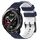 For Honor Watch GS Pro 22mm Cinturino in silicone bicolore con motivo a calcio (blu notte + bianco) For Honor Watch GS Pro 22mm Cinturino in silicone bicolore con motivo a calcio (blu notte + bianco)